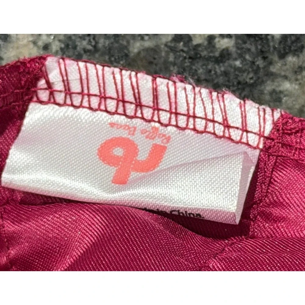 Ruffle‎ Butts Baby Girls Pink Satin Rosette Diaper Cover Bloomers Magenta Floral